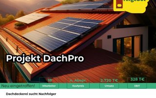 Umsatzstarke Dachdeckerei sucht Nachfolger