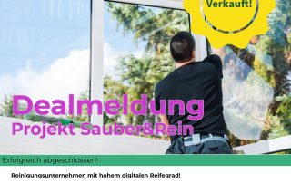 Erfolgreiche Unternehmensnachfolge Reinigungsunternehmen.