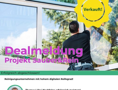 Dealmeldung: Projekt Sauber&Rein