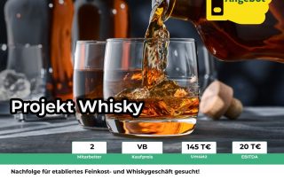 Nachfolger für etabliertes Feinkost- und Whiskygeschäft gesucht.
